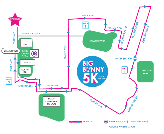 map of race course