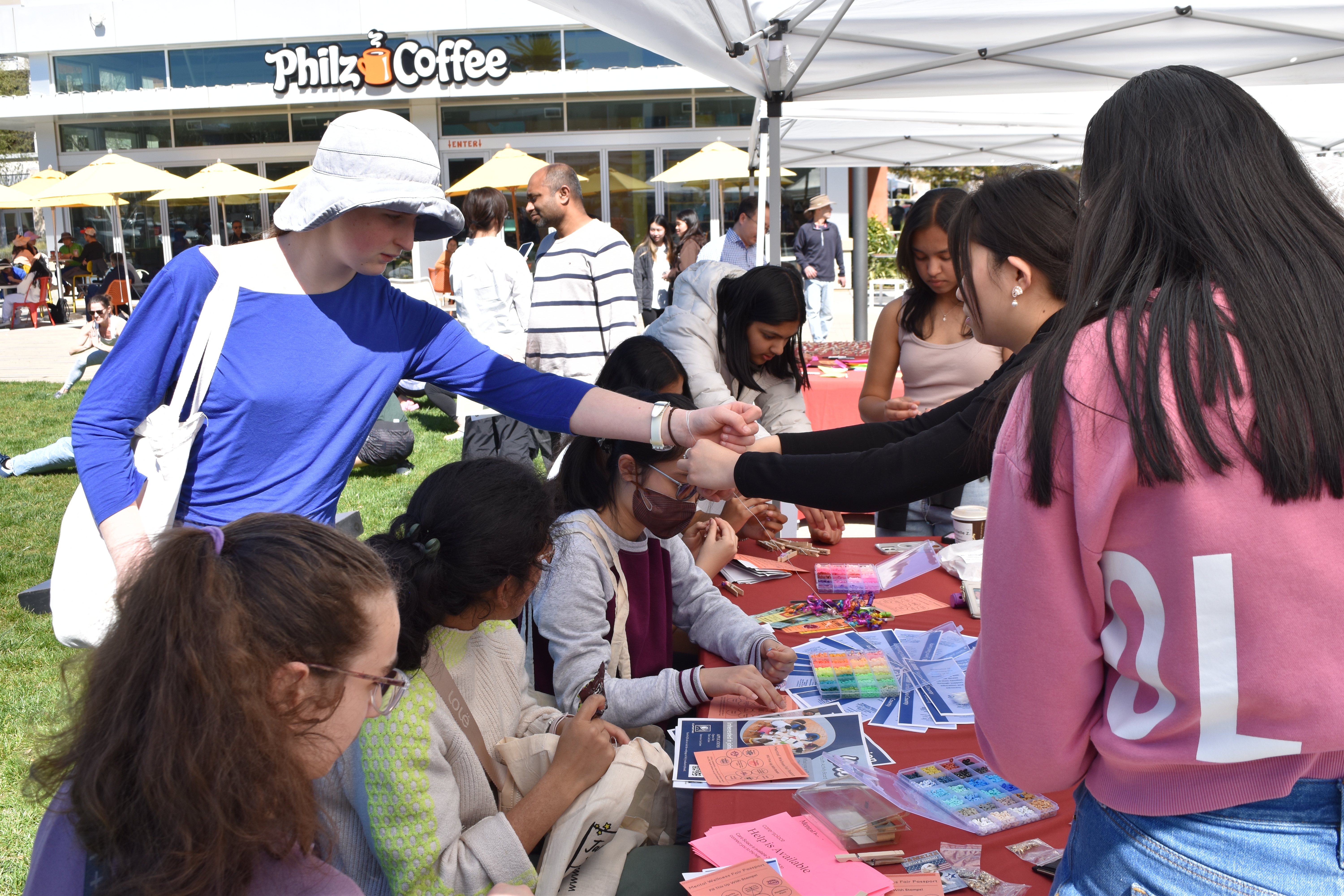 Teens Craft Booth