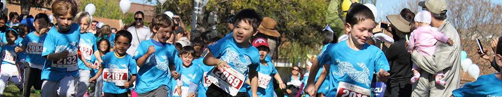 Kids running