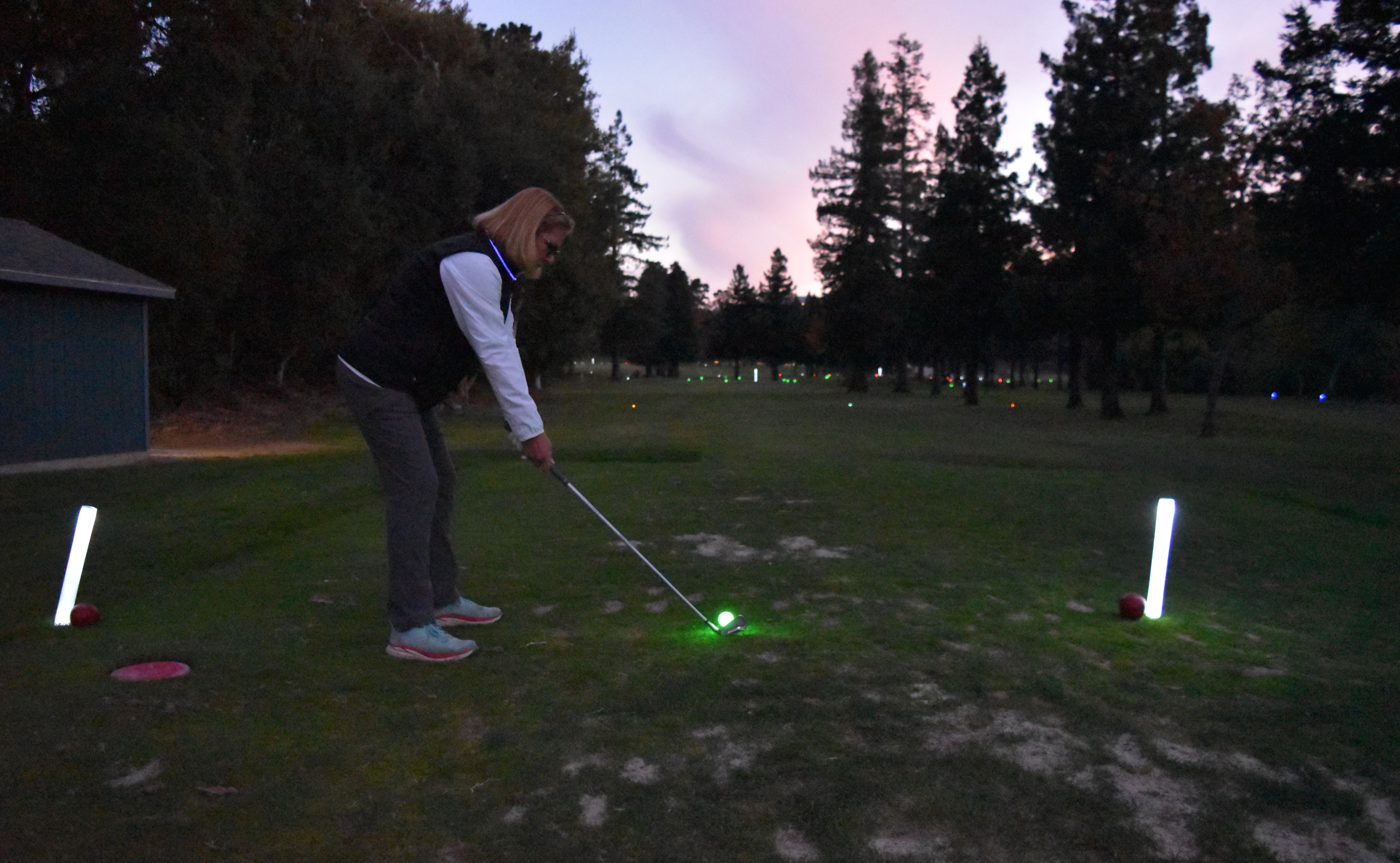 Participant Teeing Off