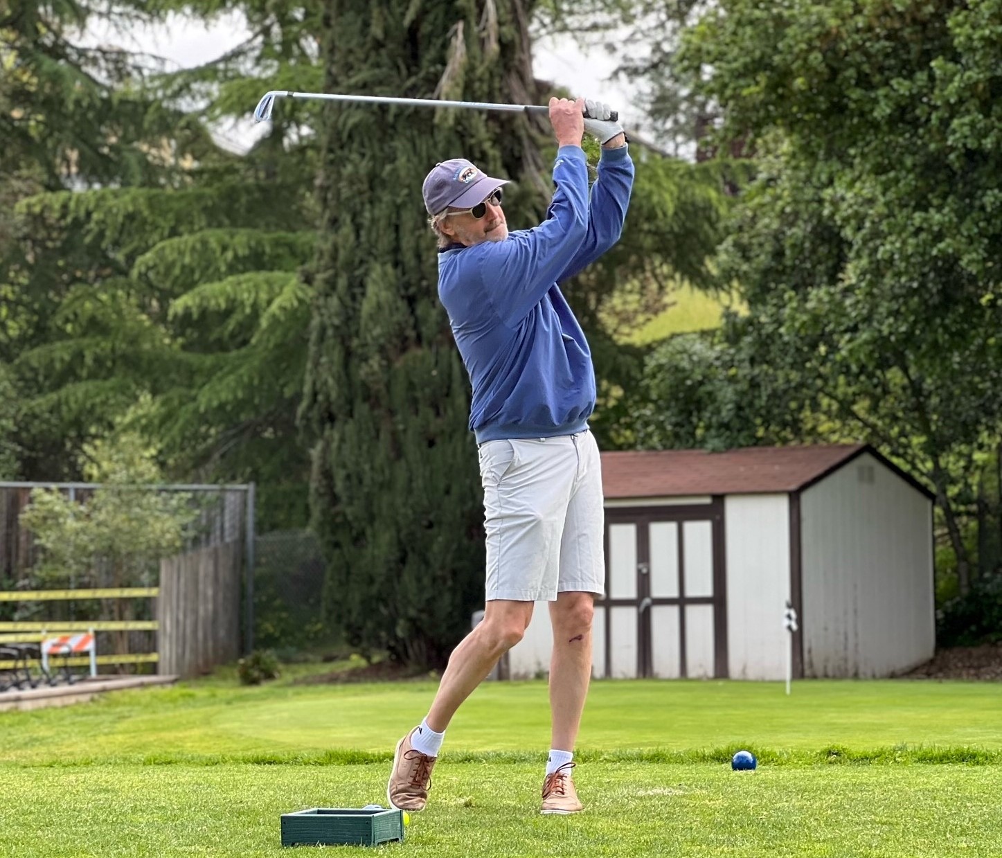 Participant Teeing Off